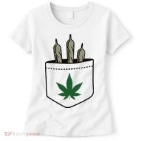 Marijuana Weed Cannabis Leaf Joint Women's T-Shirt thumb 0