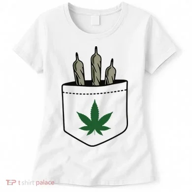 Marijuana Weed Cannabis Leaf Joint Women's T-Shirt