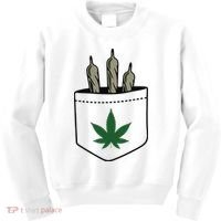 Marijuana Weed Cannabis Leaf Joint Kids Sweatshirt thumb 0