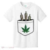 Marijuana Weed Cannabis Leaf Joint Kids T-Shirt thumb 0