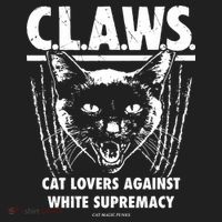 Majorhightide Wearing Claws Cat Lovers Against White Supremacy Hat thumb 2