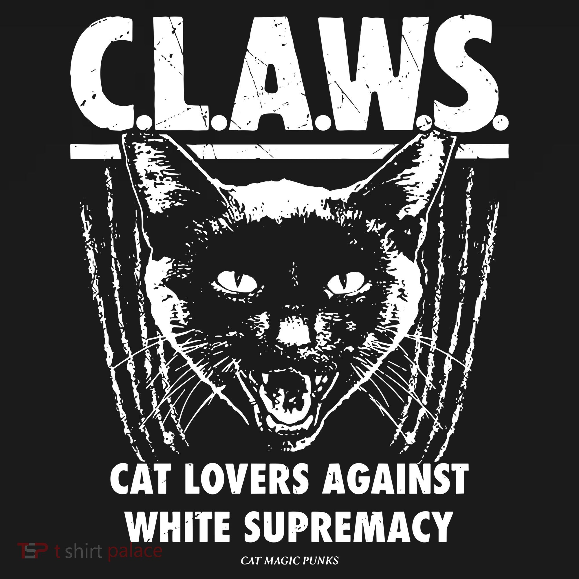 Majorhightide Wearing Claws Cat Lovers Against White Supremacy Visor