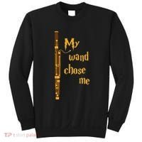 My Wand Chose Me Bassoon Player Bassoonist Musician Sweatshirt thumb 0