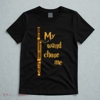 My Wand Chose Me Bassoon Player Bassoonist Musician T-Shirt thumb 5