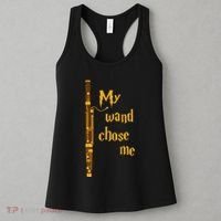 My Wand Chose Me Bassoon Player Bassoonist Musician Women's Tank Top thumb 3