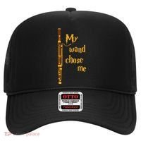 My Wand Chose Me Bassoon Player Bassoonist Musician Hat thumb 0