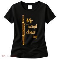 My Wand Chose Me Bassoon Player Bassoonist Musician Women's T-Shirt thumb 0