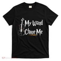 My Wand Chose Me Violin Player Violinist Classic Music Lover T-Shirt thumb 0