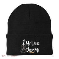 My Wand Chose Me Violin Player Violinist Classic Music Lover Beanie thumb 0