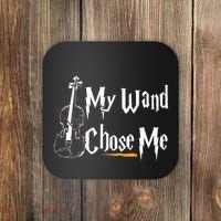 My Wand Chose Me Violin Player Violinist Classic Music Lover Coaster thumb 0