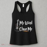 My Wand Chose Me Violin Player Violinist Classic Music Lover Women's Tank Top thumb 3