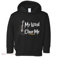 My Wand Chose Me Violin Player Violinist Classic Music Lover Toddler Hoodie thumb 0