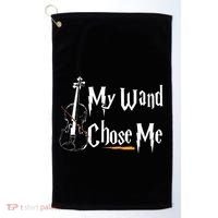 My Wand Chose Me Violin Player Violinist Classic Music Lover Golf Towel thumb 0