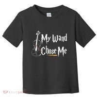My Wand Chose Me Violin Player Violinist Classic Music Lover Toddler T-Shirt thumb 0