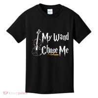 My Wand Chose Me Violin Player Violinist Classic Music Lover Kids T-Shirt thumb 0