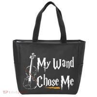 My Wand Chose Me Violin Player Violinist Classic Music Lover Tote Bag thumb 0