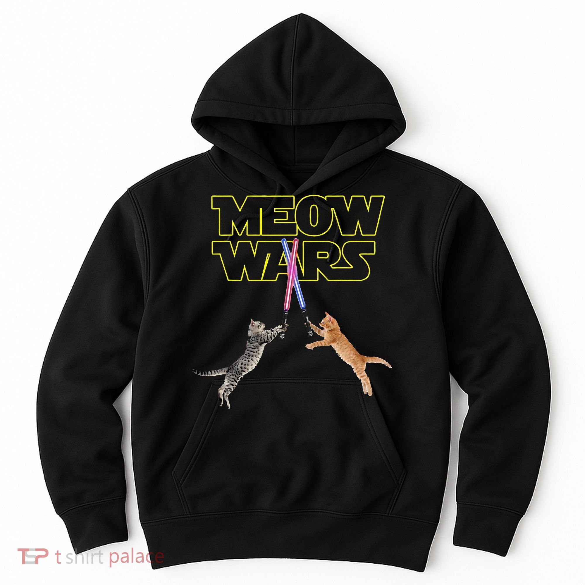 Meow Wars Cat Funny Gifts For Cats Lovers s Hoodie
