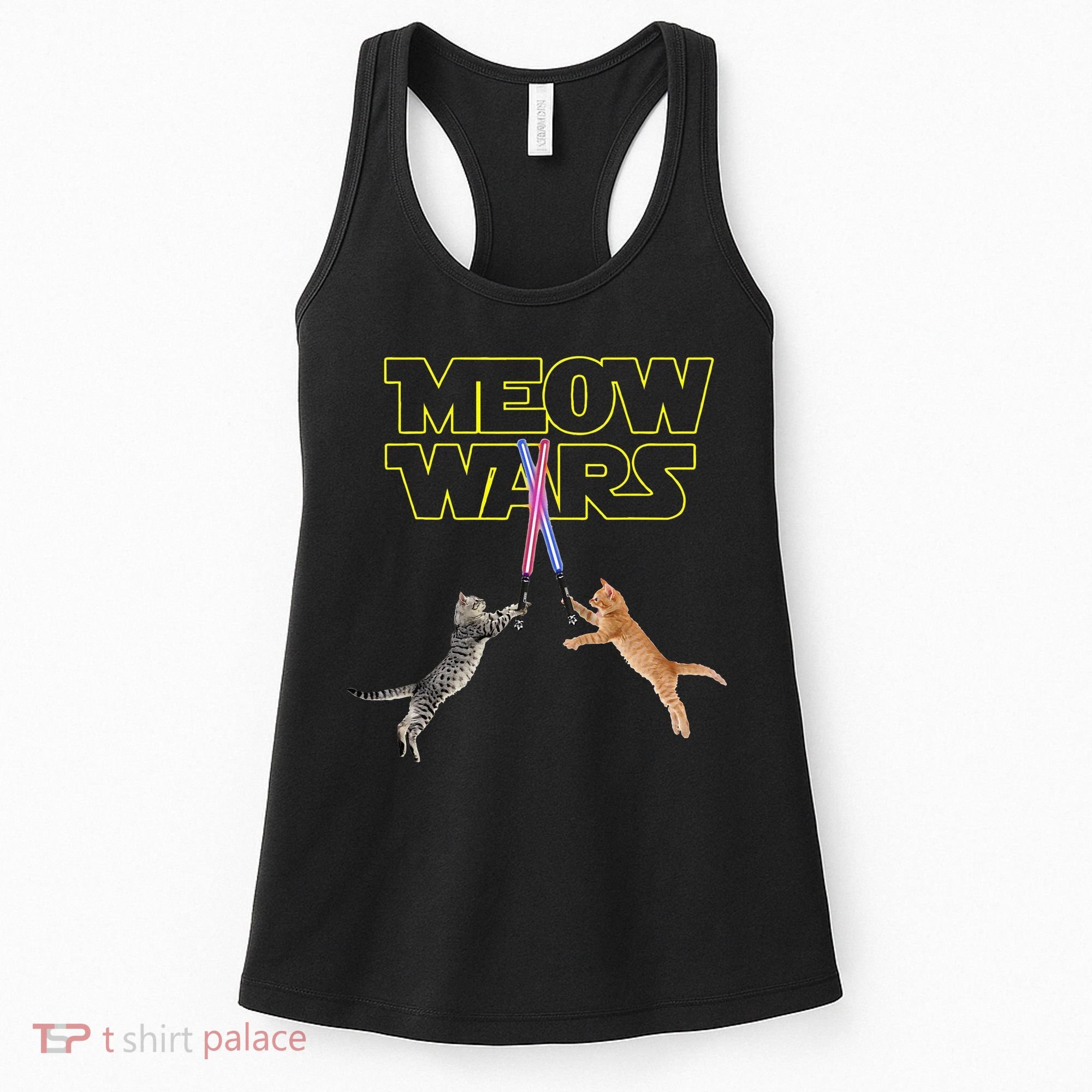 Meow Wars Cat Funny Gifts For Cats Lovers s Women's Tank Top