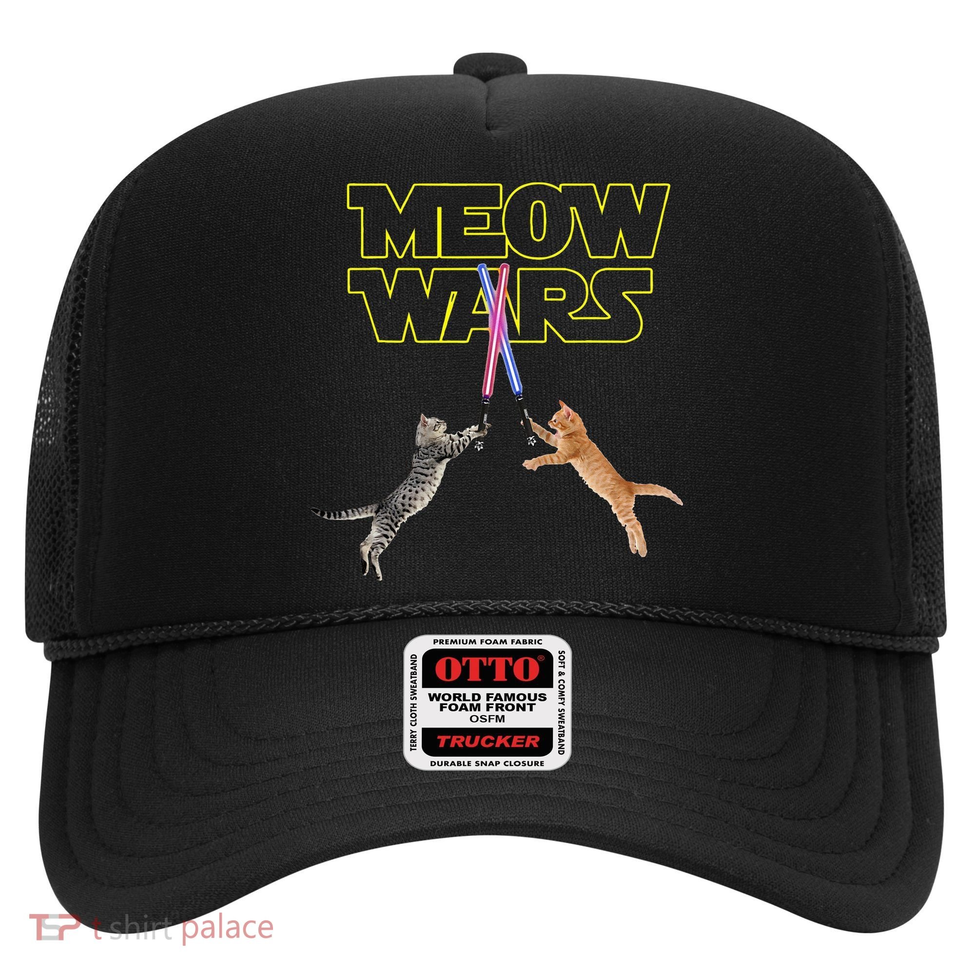 Meow Wars Cat Funny Gifts For Cats Lovers s Hat