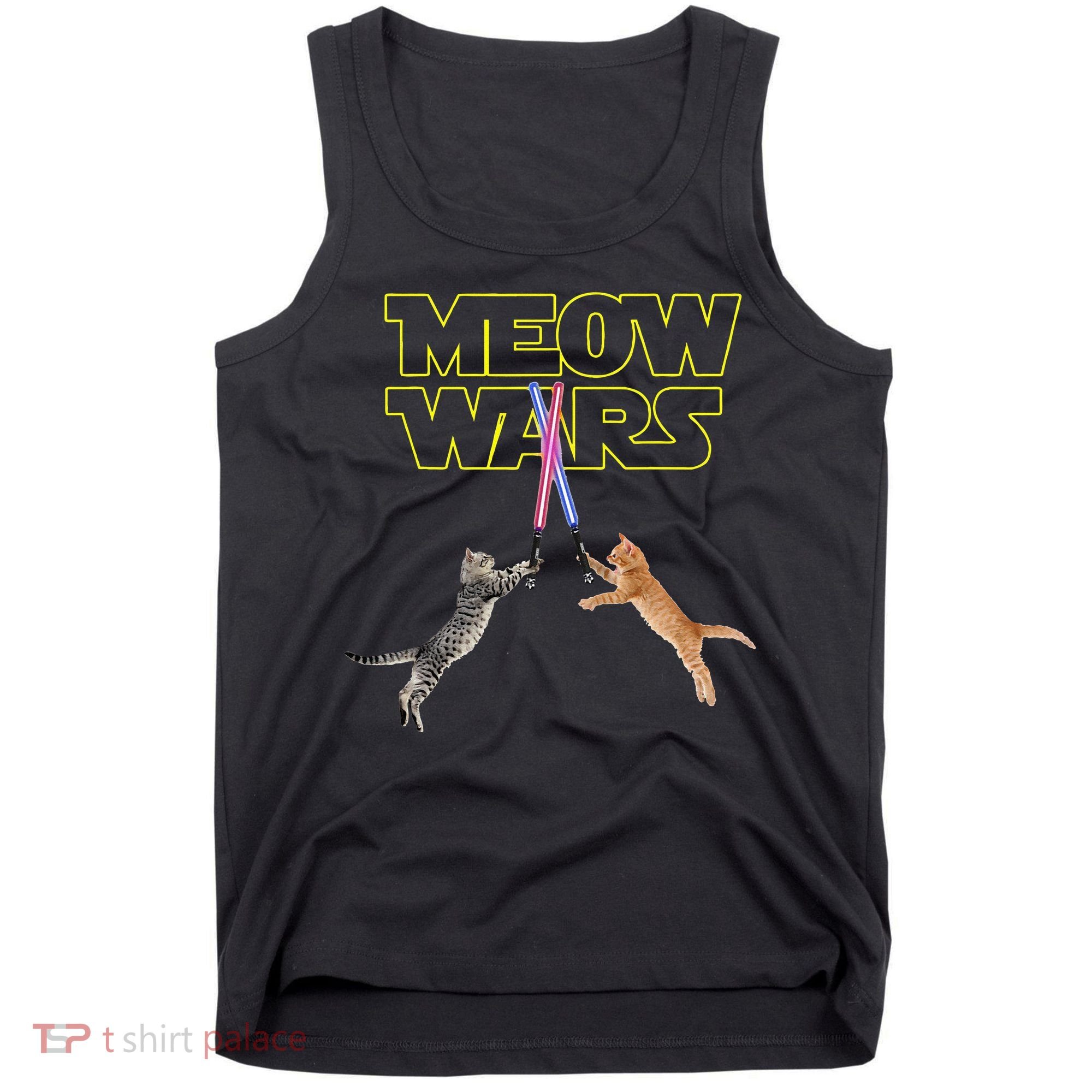 Meow Wars Cat Funny Gifts For Cats Lovers s Tank Top
