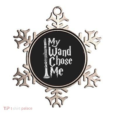 My Wand Chose Me Clarinet Player Clarinetist Music Lover Ornament