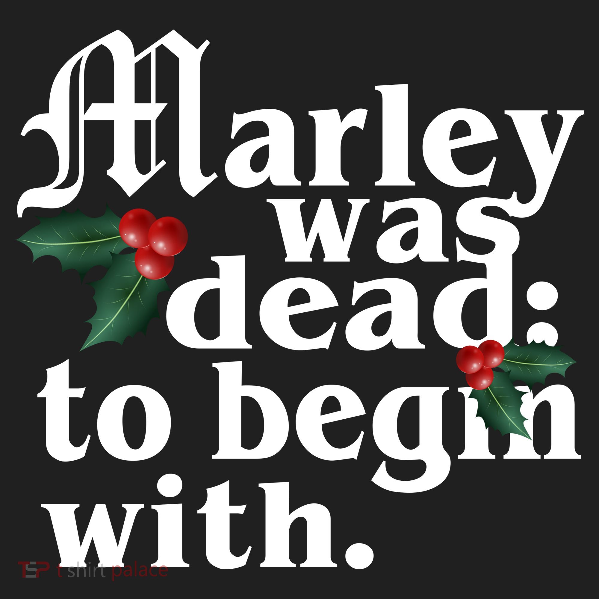 Marley Was Dead To Begin With Mistletoe Christmas Women's Sweatshirt