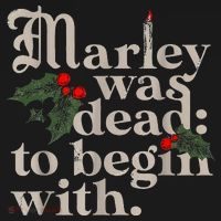 Marley Was Dead To Begin With Funny Novelty Christmas Sweatshirt thumb 3