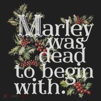 Marley Was Dead: To Begin With Funny Novelty Christmas Beanie thumb 2
