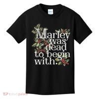 Marley Was Dead: To Begin With Funny Novelty Christmas Kids T-Shirt thumb 0