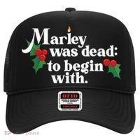 Marley Was Dead To Begin With Charles Dickens Christmas Hat thumb 0