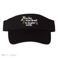 Marley Was Dead To Begin With Charles Dickens Christmas Visor thumb 0