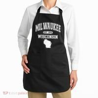 Milwaukee Wisconsin Est 1846 Varsity Apron thumb 2