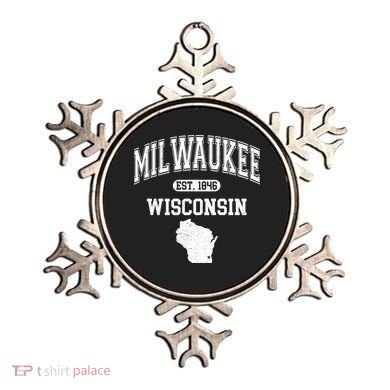 Milwaukee Wisconsin Est 1846 Varsity Ornament