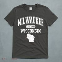 Milwaukee Wisconsin Est 1846 Varsity T-Shirt thumb 5