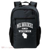 Milwaukee Wisconsin Est 1846 Varsity Backpack thumb 0