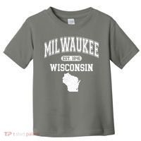 Milwaukee Wisconsin Est 1846 Varsity Toddler T-Shirt thumb 0