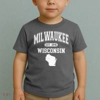 Milwaukee Wisconsin Est 1846 Varsity Toddler T-Shirt thumb 2