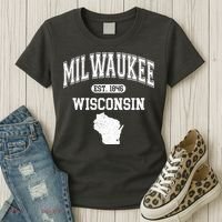 Milwaukee Wisconsin Est 1846 Varsity Women's T-Shirt thumb 3
