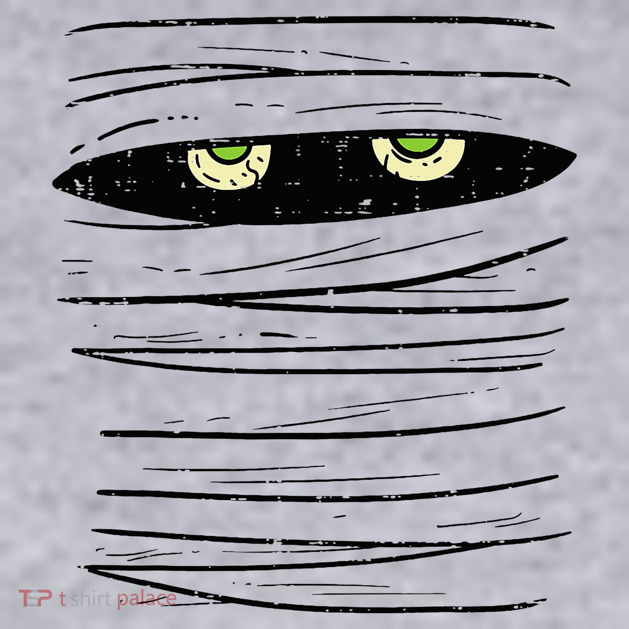 Mummy Wrap Eyes Costume Funny Scary Halloween Women's Sweatshirt