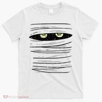 Mummy Wrap Eyes Costume Funny Scary Halloween T-Shirt thumb 0