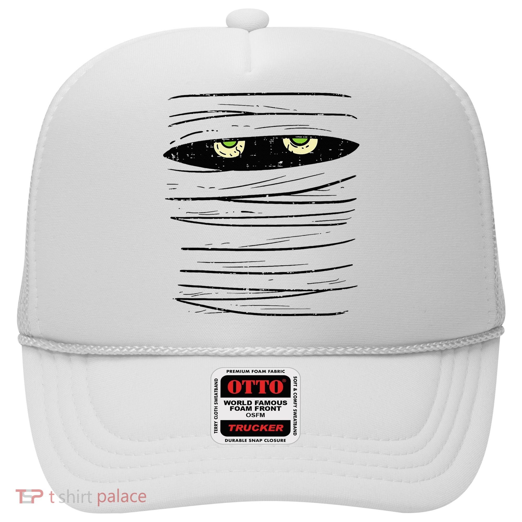 Mummy Wrap Eyes Costume Funny Scary Halloween Hat