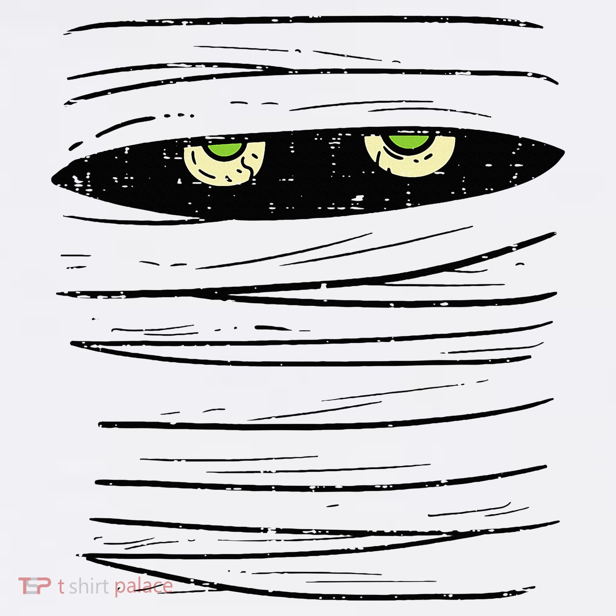 Mummy Wrap Eyes Costume Funny Scary Halloween Kids Sweatshirt