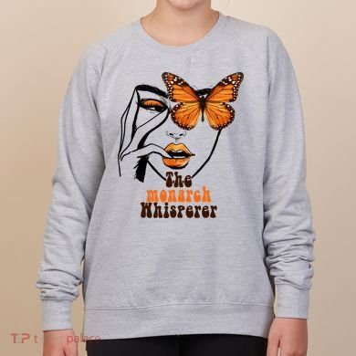 Monarch Whisperer Endangered Butterfly Nature Lover Women's Sweatshirt