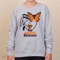 Monarch Whisperer Endangered Butterfly Nature Lover Women's Sweatshirt thumb 0