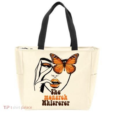 Monarch Whisperer Endangered Butterfly Nature Lover Tote Bag