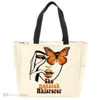 Monarch Whisperer Endangered Butterfly Nature Lover Tote Bag thumb 0