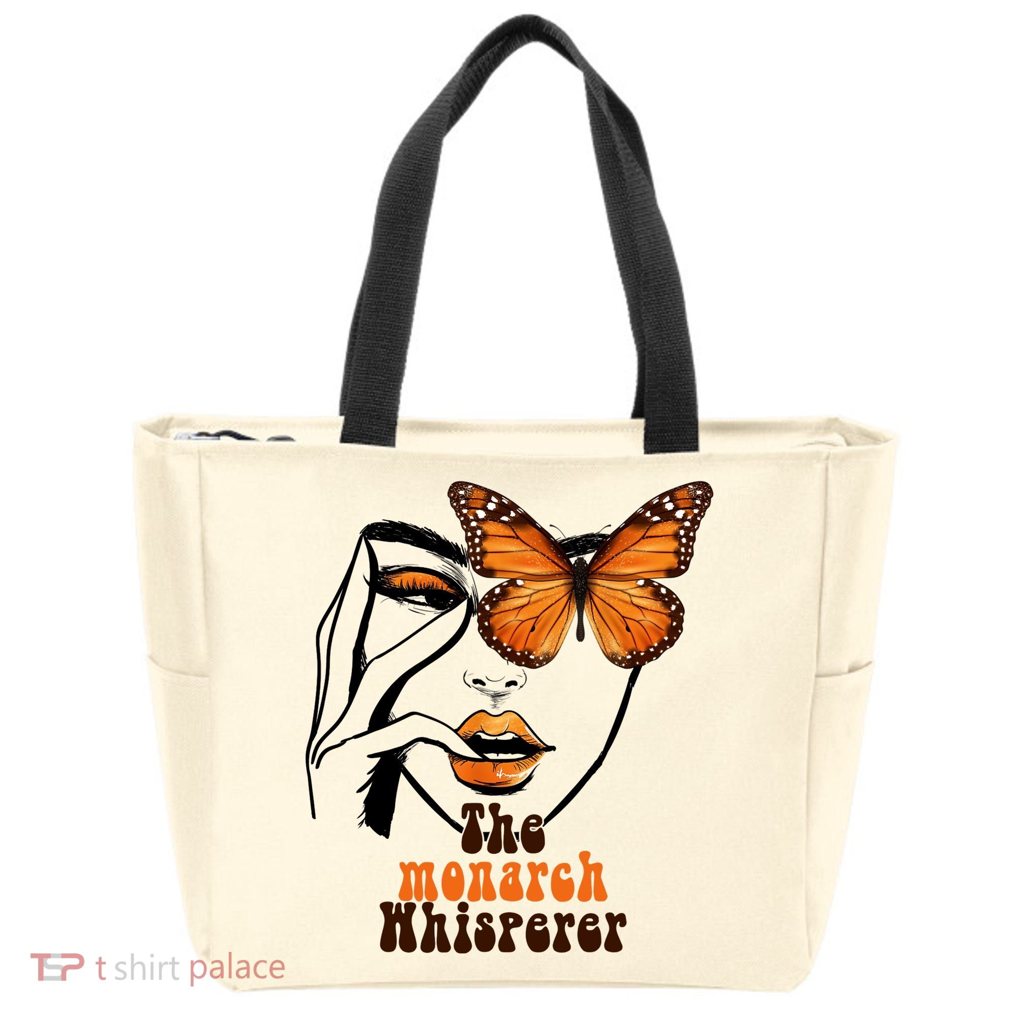 Monarch Whisperer Endangered Butterfly Nature Lover Tote Bag