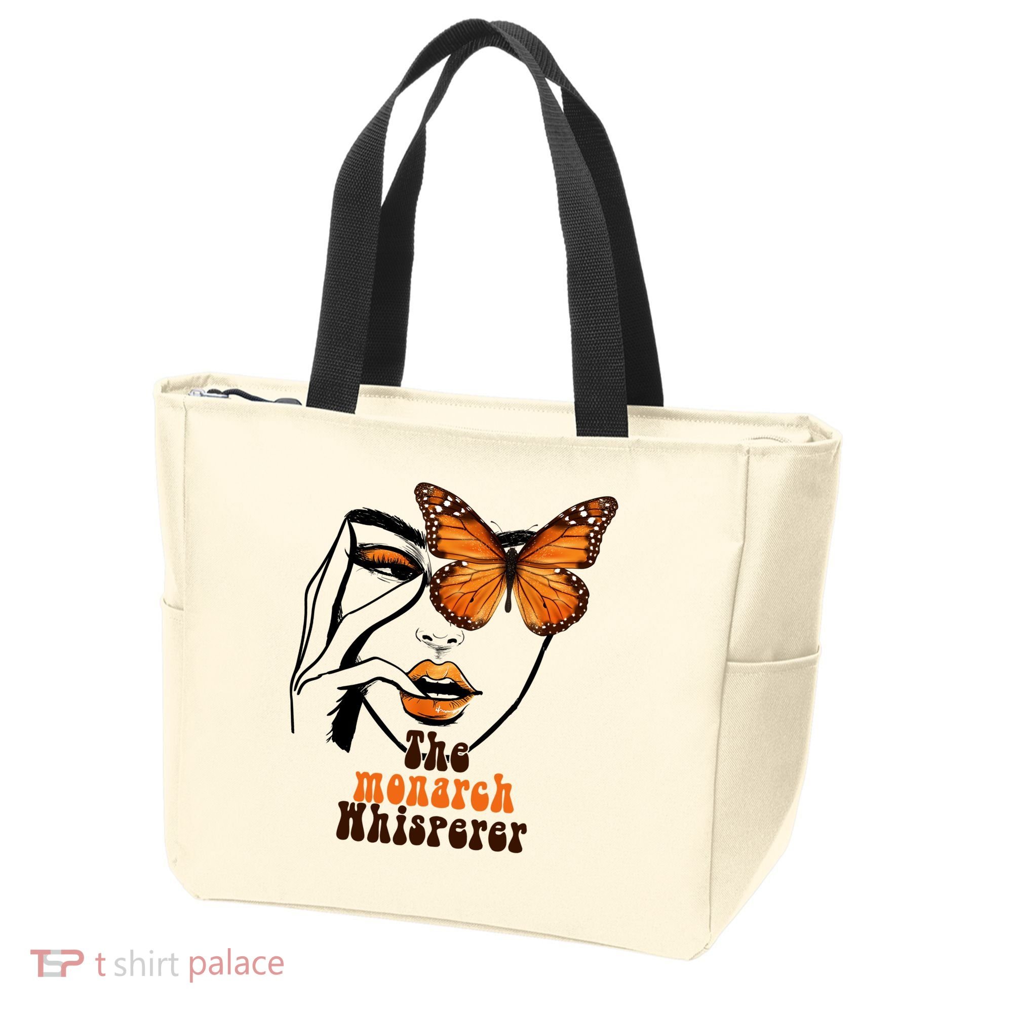 Monarch Whisperer Endangered Butterfly Nature Lover Tote Bag