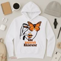 Monarch Whisperer Endangered Butterfly Nature Lover Hoodie thumb 3
