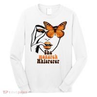 Monarch Whisperer Endangered Butterfly Nature Lover Long Sleeve Shirt thumb 0